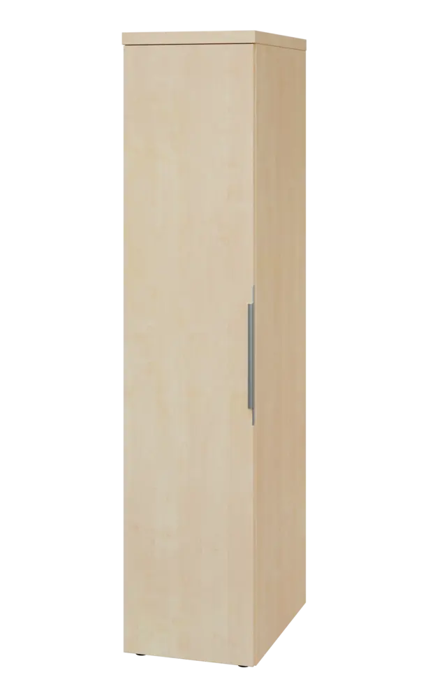 SIST 5 - 42 šatní skříň, 1-dveřová, tyč, levá, 1820x400x600, bříza světlá